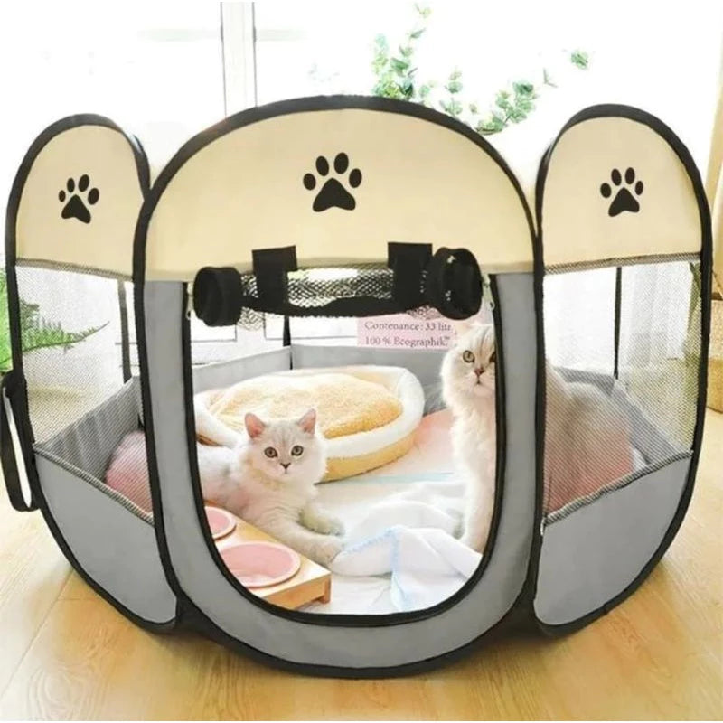 Casinha Portátil Dobrável com Zíper