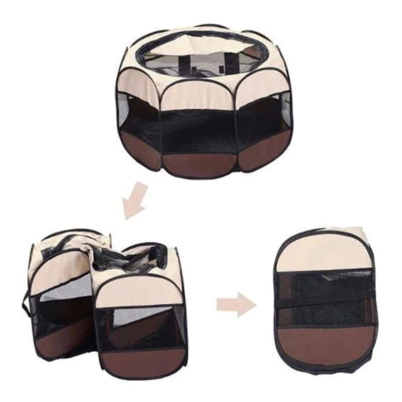 Casinha Portátil Dobrável com Zíper