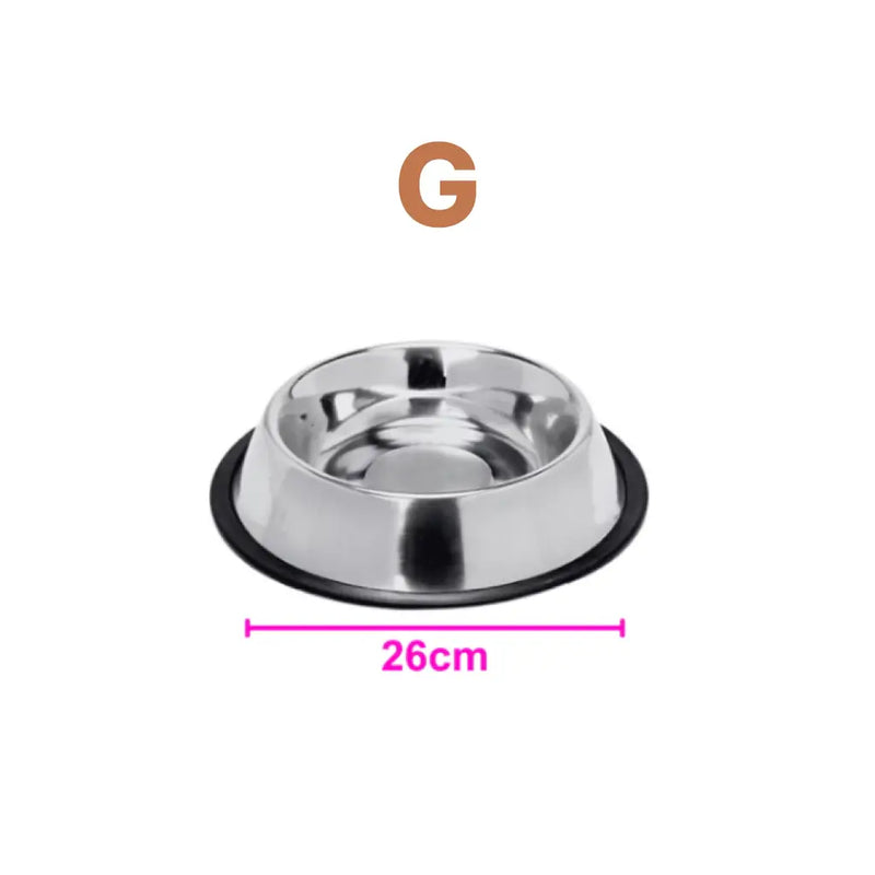 Comedouro e Bebedouro Inox