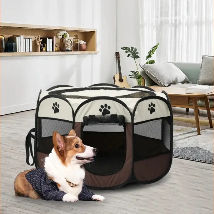Casinha Portátil Dobrável com Zíper