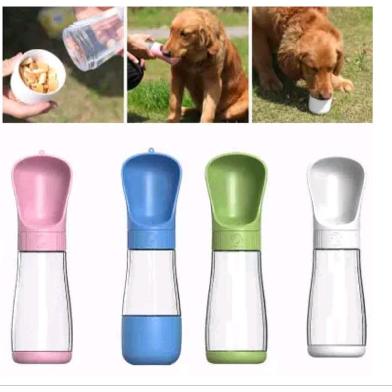 Garrafa com alimentador  2 em 1 🐶 Hidratação Fácil e Prática para o Seu Melhor Amigo! 🐾
