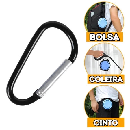 Kit Comedouro e Bebedouro Portátil